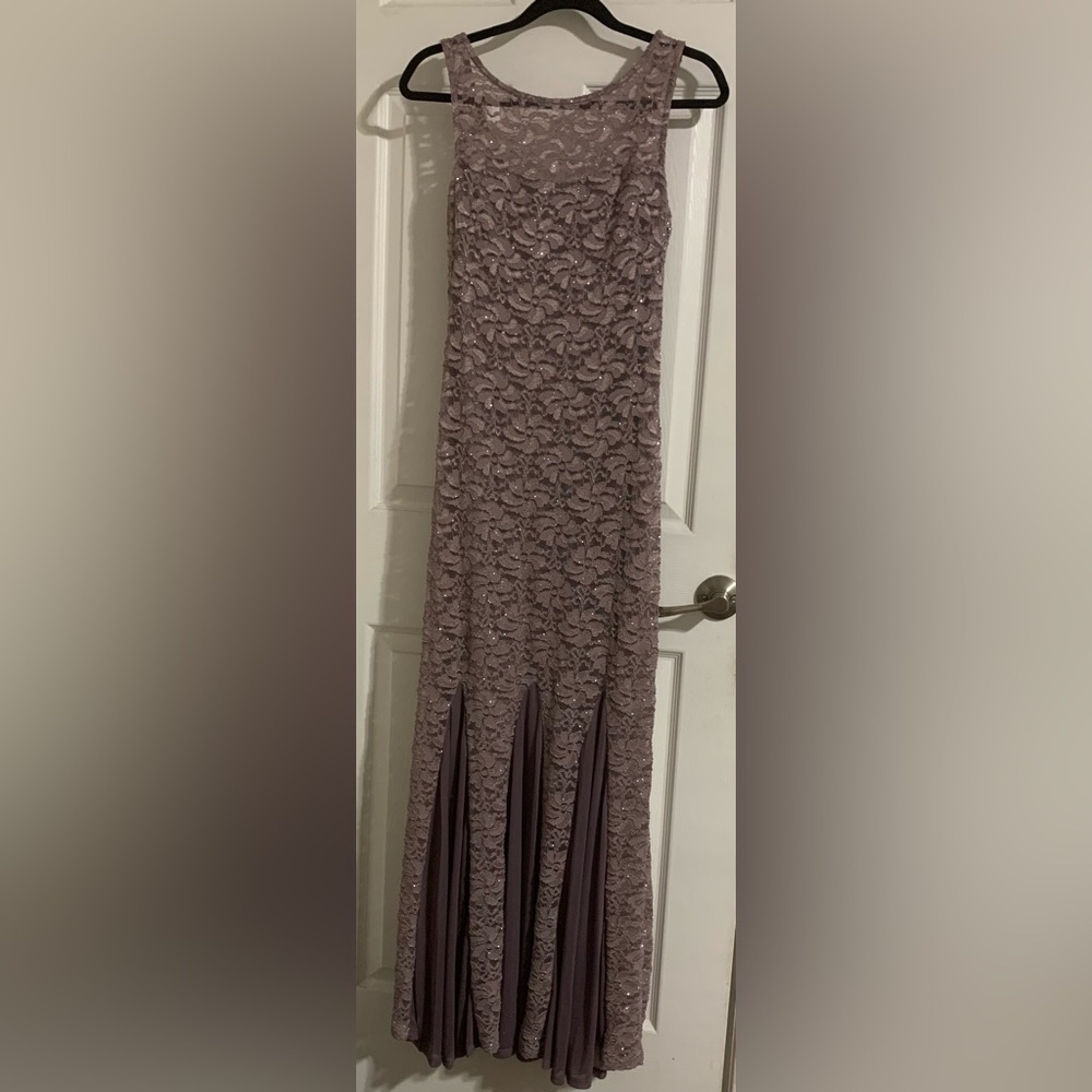 Onyx Nite Lavender Lace Maxi Skirt